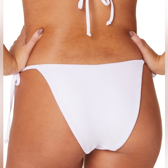 Andie String Bikini Bottom in Coconut Eyelet  NWOT - Picture 4 of 9